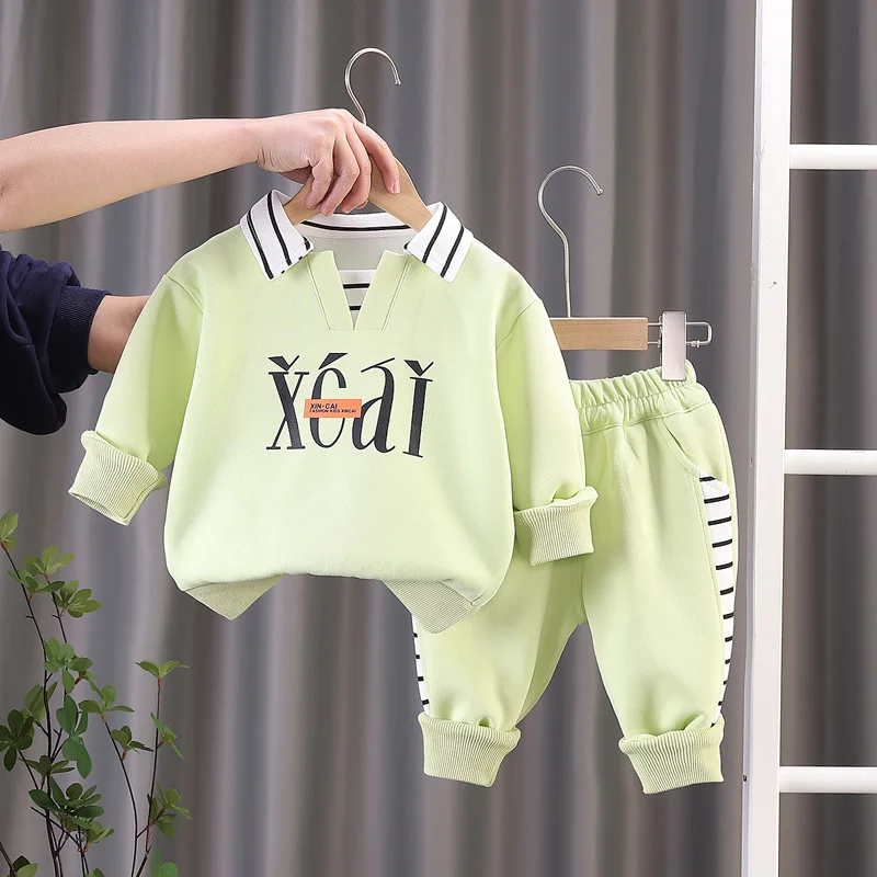 2024 Spring New Baby Outfits for Kids Letter Printed Long Sleeve T-shirts and Pants Casual Suit 12 To18 Months Boy Clothing Sets
2024 Spring New Baby Outfits for Kids Letter Printed Long Sleeve T-shirts and Pants Casual Suit 12 To18 Months Boy Clothing Sets