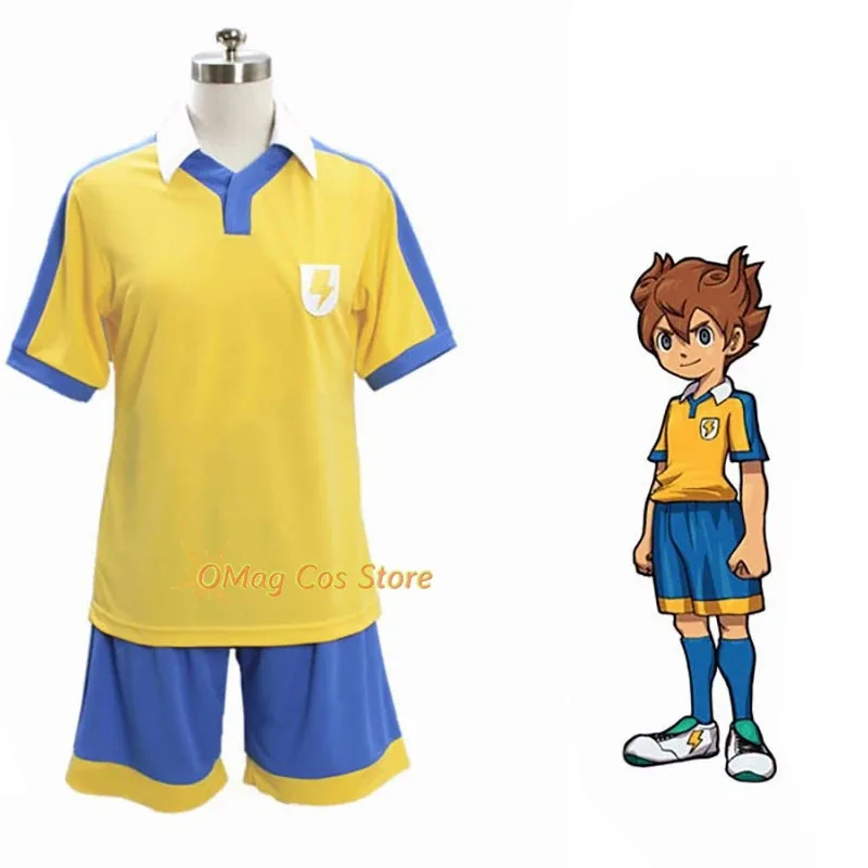 Disfraz AdultoInazuma 11 Eleven GO Matsukaze Tenma, спортивная одежда для косплея, костюм аниме для ролевых игр, униформа, ткань на Хэллоуин
Disfraz AdultoInazuma 11 Eleven GO Matsukaze Tenma, спортивная одежда для косплея, костюм аниме для ролевых игр, униформа, ткань на Хэллоуин