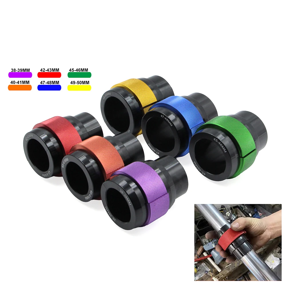 Motorcycle CNC 38-50MM Front Fork Oil Seal Driver Tools Guide Sleeve Tools Oil Seal Wrench For KTM Honda Yamaha Pit Dirt Bike
Motorcycle CNC 38-50MM Front Fork Oil Seal Driver Tools Guide Sleeve Tools Oil Seal Wrench For KTM Honda Yamaha Pit Dirt Bike
