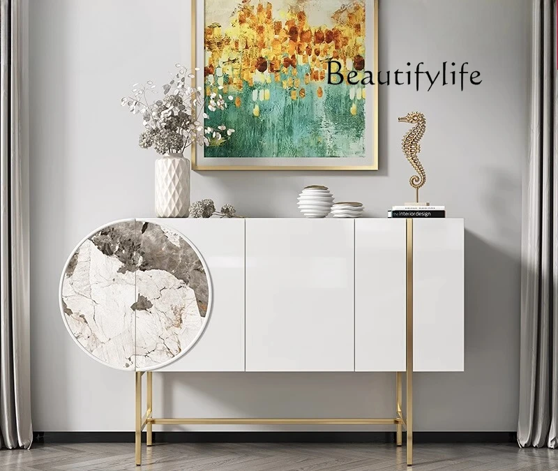 American-style entrance cabinet light luxury paint storage side cabinet modern simple high-end solid wood dining side cabinet
American-style entrance cabinet light luxury paint storage side cabinet modern simple high-end solid wood dining side cabinet