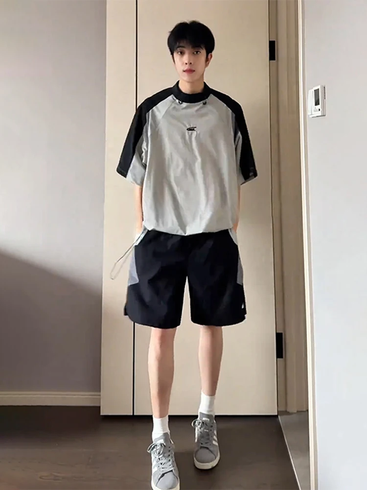 Мужской летний спортивный комплект American Sle Qui Dry: модный брендовый комплект для бега с защитой от солнца, стильный и удобный.
Мужской летний спортивный комплект American Sle Qui Dry: модный брендовый комплект для бега с защитой от солнца, стильный и удобный.