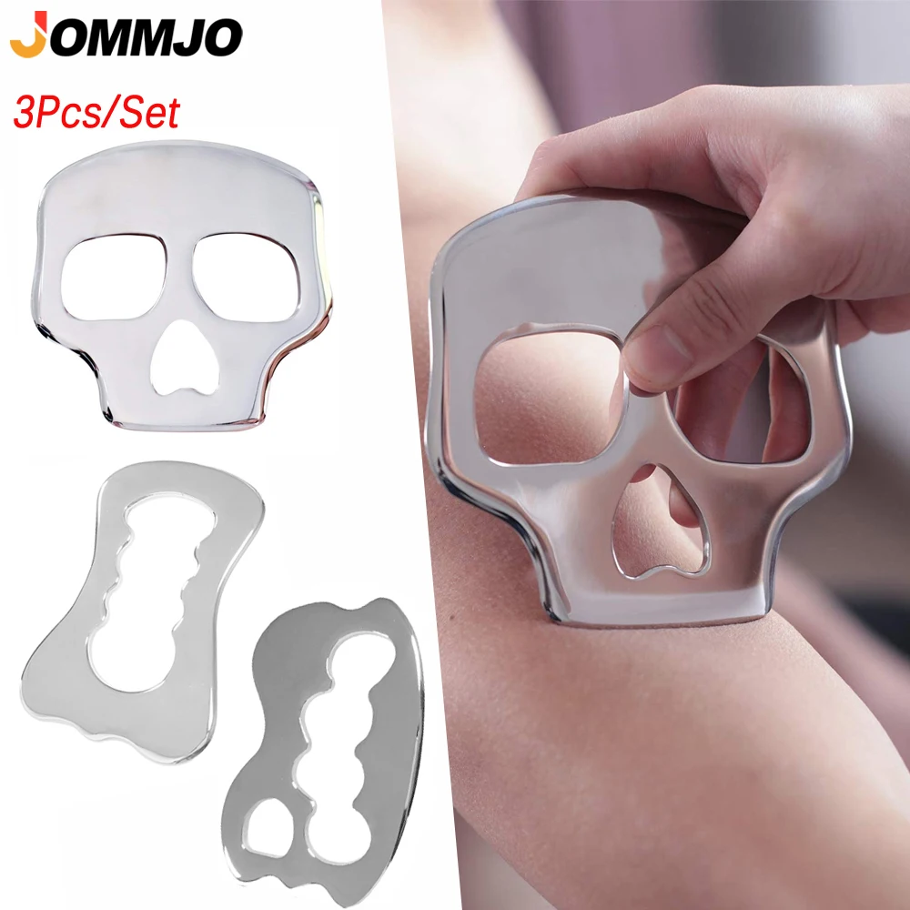 3Pcs/Set Stainless Steel Gua Sha Scraping Massage Tool Set IASTM Tools Great Soft Tissue Mobilization Tool Deep Tissue Massage
3Pcs/Set Stainless Steel Gua Sha Scraping Massage Tool Set IASTM Tools Great Soft Tissue Mobilization Tool Deep Tissue Massage