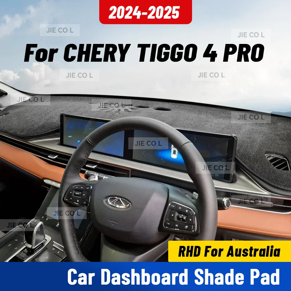 For CHERY TIGGO 4 PRO 2024 2025 RHD Car Dashmat Anti-UV Dashboard Cover Dash Mat Sunshade Carpet Protective Accessories
For CHERY TIGGO 4 PRO 2024 2025 RHD Car Dashmat Anti-UV Dashboard Cover Dash Mat Sunshade Carpet Protective Accessories