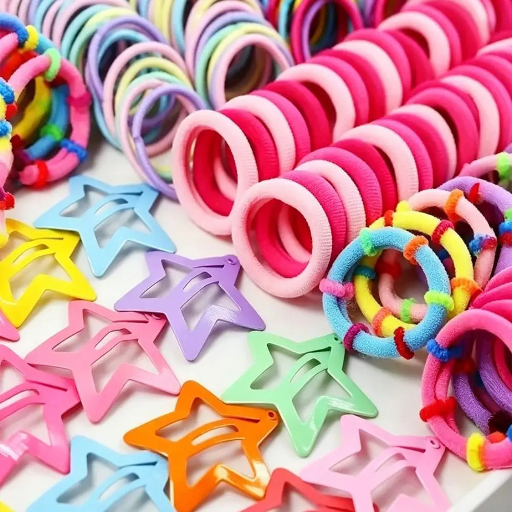 875Pcs Luxury Colorful Hair Accessories Set Multicolor Cute Hair Ties Sweet Elastics Ponytail Holders For Girls
875Pcs Luxury Colorful Hair Accessories Set Multicolor Cute Hair Ties Sweet Elastics Ponytail Holders For Girls