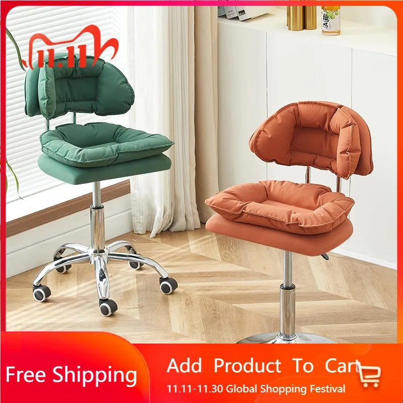 Modern Accent Barstools Design Nordic Minimalist Ergonomic Gaming Bar Stools Relaxing Soft Sillas Para Comedor Salon Furniture
Modern Accent Barstools Design Nordic Minimalist Ergonomic Gaming Bar Stools Relaxing Soft Sillas Para Comedor Salon Furniture