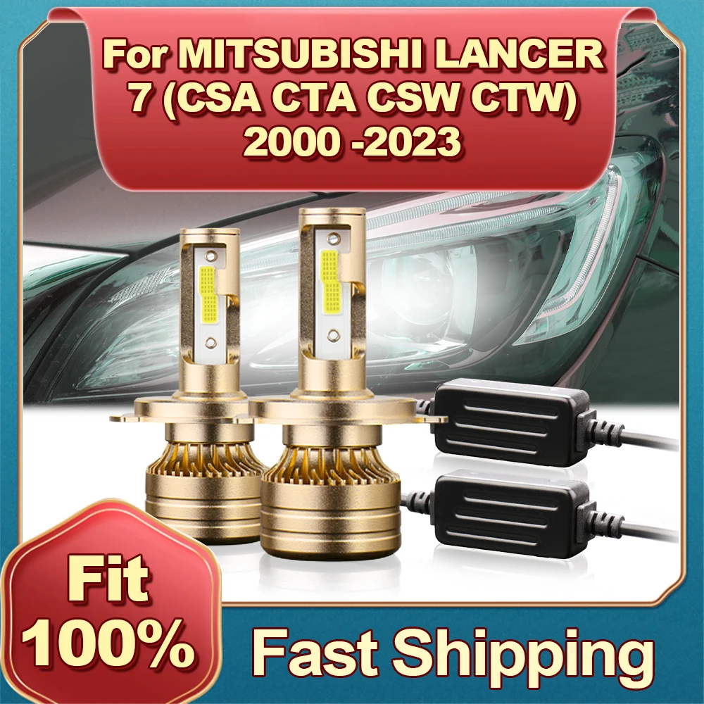H4 Led Lights 120W Car Headlight For MITSUBISHI LANCER 7 CSA CTA CSW CTW 2000 2001 2002 2003 2004 2005 2006 2007 2008 2009-2023
H4 Led Lights 120W Car Headlight For MITSUBISHI LANCER 7 CSA CTA CSW CTW 2000 2001 2002 2003 2004 2005 2006 2007 2008 2009-2023