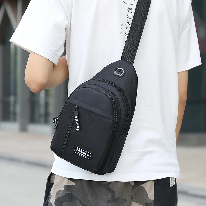 Casual Men Chest Sling Bag Multifunction Crossbody Shoulder Bag Lightweight Portable Travel Daypack Outdoor Daily Use Bag
Casual Men Chest Sling Bag Multifunction Crossbody Shoulder Bag Lightweight Portable Travel Daypack Outdoor Daily Use Bag