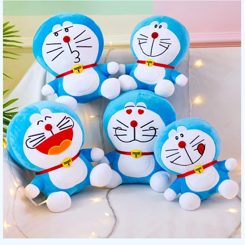 Милая плюшевая игрушка Дораэмон (25 см), синяя пухлая кукла-робот-кот, подарок на день рождения в стиле аниме, мягкая игрушка-животное.
Милая плюшевая игрушка Дораэмон (25 см), синяя пухлая кукла-робот-кот, подарок на день рождения в стиле аниме, мягкая игрушка-животное.