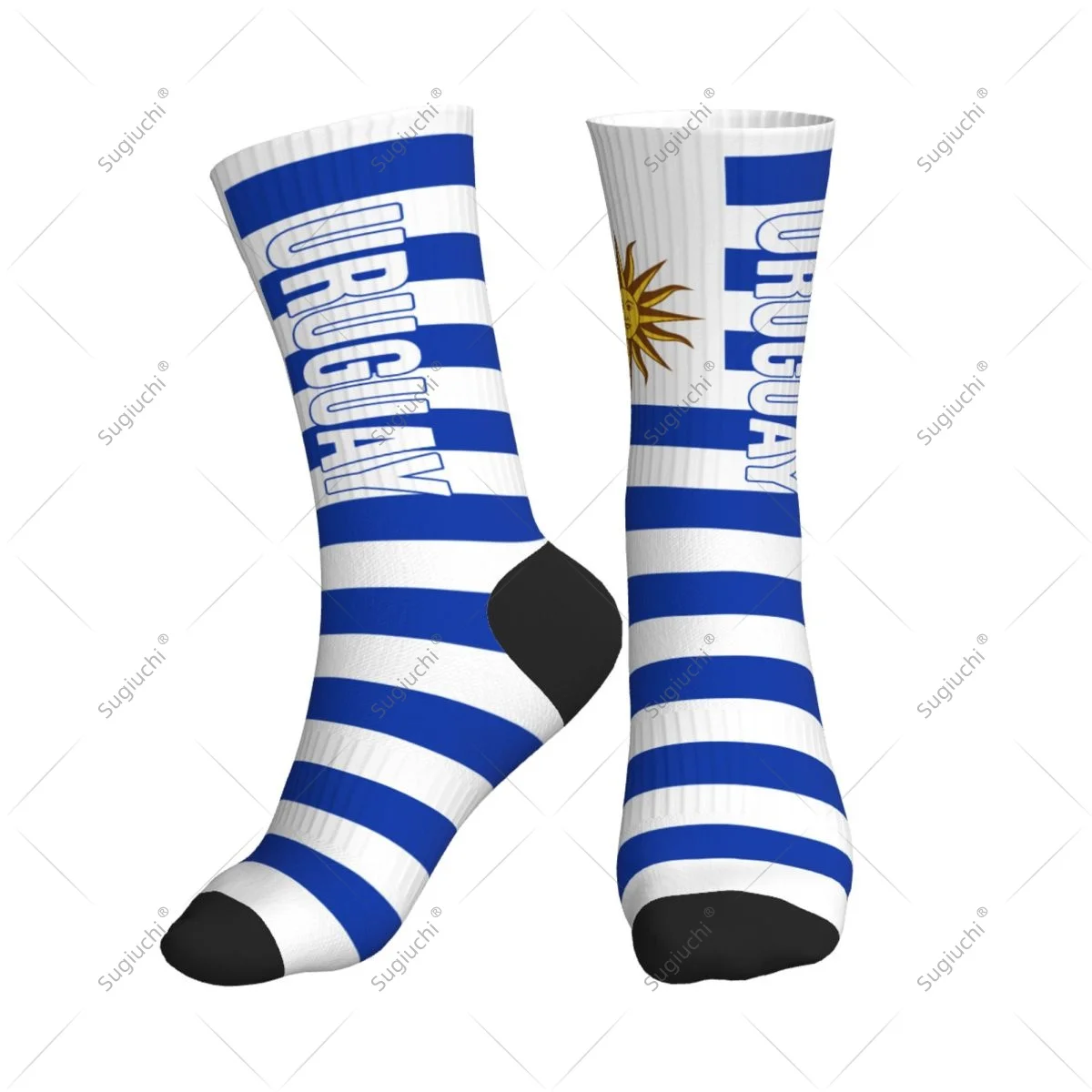 Полиэстеровые носки до середины икры с 3D принтом флага Уругва для мужчин и женщин, кавайные носки, уличные носки для скейтборда
Полиэстеровые носки до середины икры с 3D принтом флага Уругва для мужчин и женщин, кавайные носки, уличные носки для скейтборда