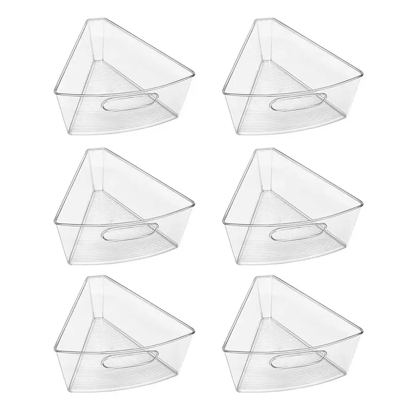 B-Est Ящик для хранения пищевых продуктов, органайзер для шкафа, 6 упаковок веерообразных контейнеров для углового клина диаметром 24–25 дюймов 1/8
B-Est Ящик для хранения пищевых продуктов, органайзер для шкафа, 6 упаковок веерообразных контейнеров для углового клина диаметром 24–25 дюймов 1/8