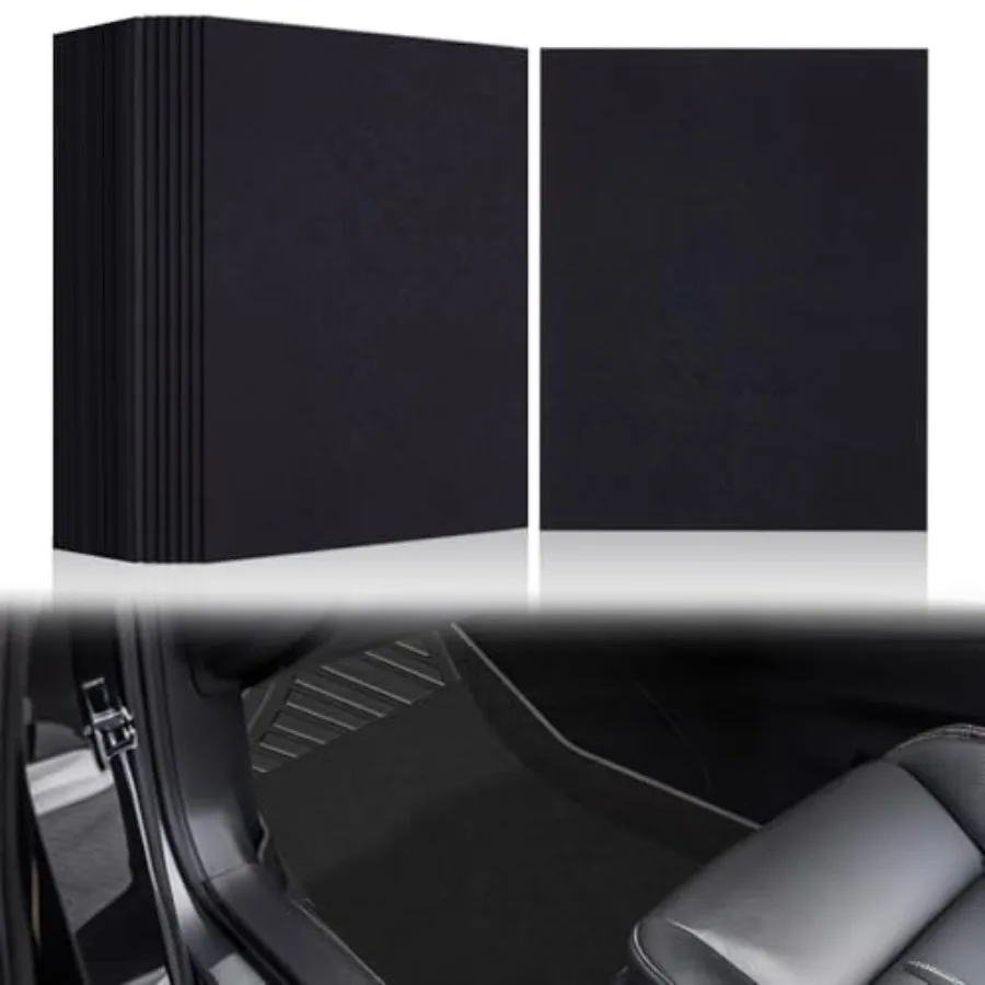 50 Pcs Disposable Floor Mats for Cars 15.7'' x 19.6'' Black Non Woven Fabric Automotive Floor Mats Protectors, Absorbent Non Sl
50 Pcs Disposable Floor Mats for Cars 15.7'' x 19.6'' Black Non Woven Fabric Automotive Floor Mats Protectors, Absorbent Non Sl