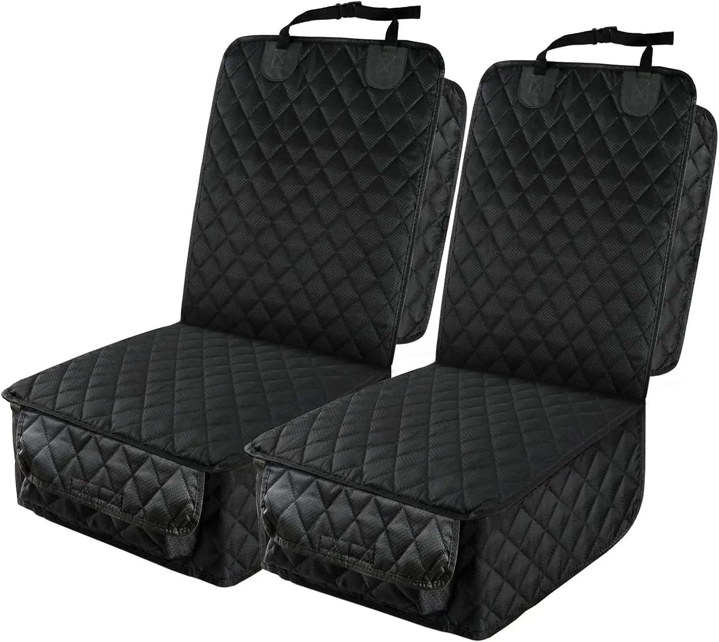 Waterproof Front Seat Car Cover 2-Pack with Side Flaps, Nonslip Scratchproof Fit for Cars Trucks SUVs Jeep Black
Waterproof Front Seat Car Cover 2-Pack with Side Flaps, Nonslip Scratchproof Fit for Cars Trucks SUVs Jeep Black