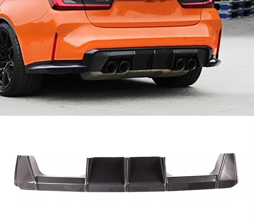 Задний диффузор PUDesign из углеродного волокна для M3 G80 M4 G82 G83, обновленный бампер MP Style Body Kit, высокая цена для денег, горячие продажи
Задний диффузор PUDesign из углеродного волокна для M3 G80 M4 G82 G83, обновленный бампер MP Style Body Kit, высокая цена для денег, горячие продажи