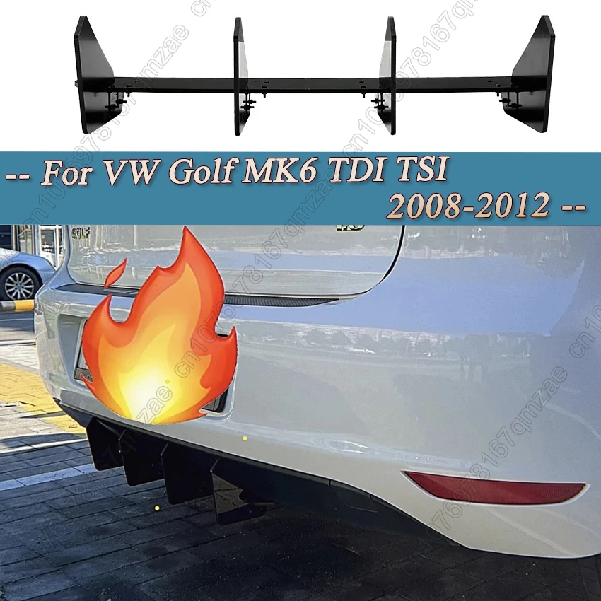 4-жильный автомобильный диффузор заднего бампера для Volkswage Golf 6 MK6 Standard TSI TDI 2008 2009 2010 2011 2012, спойлер, разветвители, диффузор
4-жильный автомобильный диффузор заднего бампера для Volkswage Golf 6 MK6 Standard TSI TDI 2008 2009 2010 2011 2012, спойлер, разветвители, диффузор