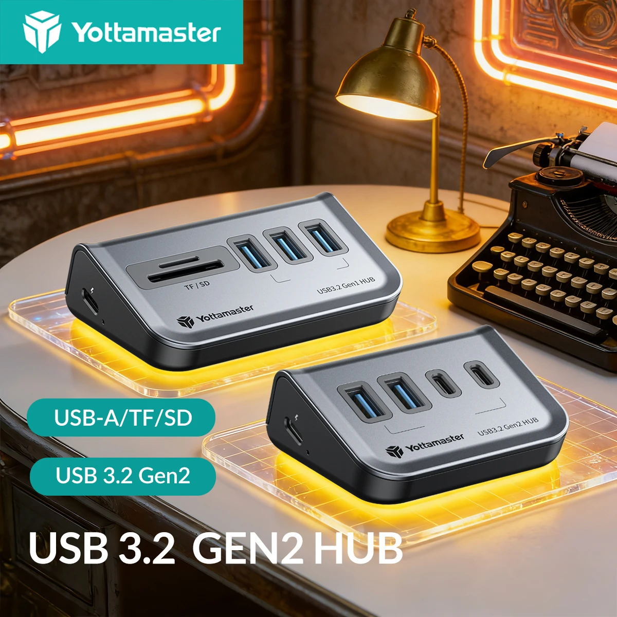 Yottamaster 10/5Gbps USB 3.2 Hub Type A/C Data Hub Hard Drive Powered Adapter PD18W/60W SD/TF for PC PS4 Laptops Mouse Mac OS
Yottamaster 10/5Gbps USB 3.2 Hub Type A/C Data Hub Hard Drive Powered Adapter PD18W/60W SD/TF for PC PS4 Laptops Mouse Mac OS