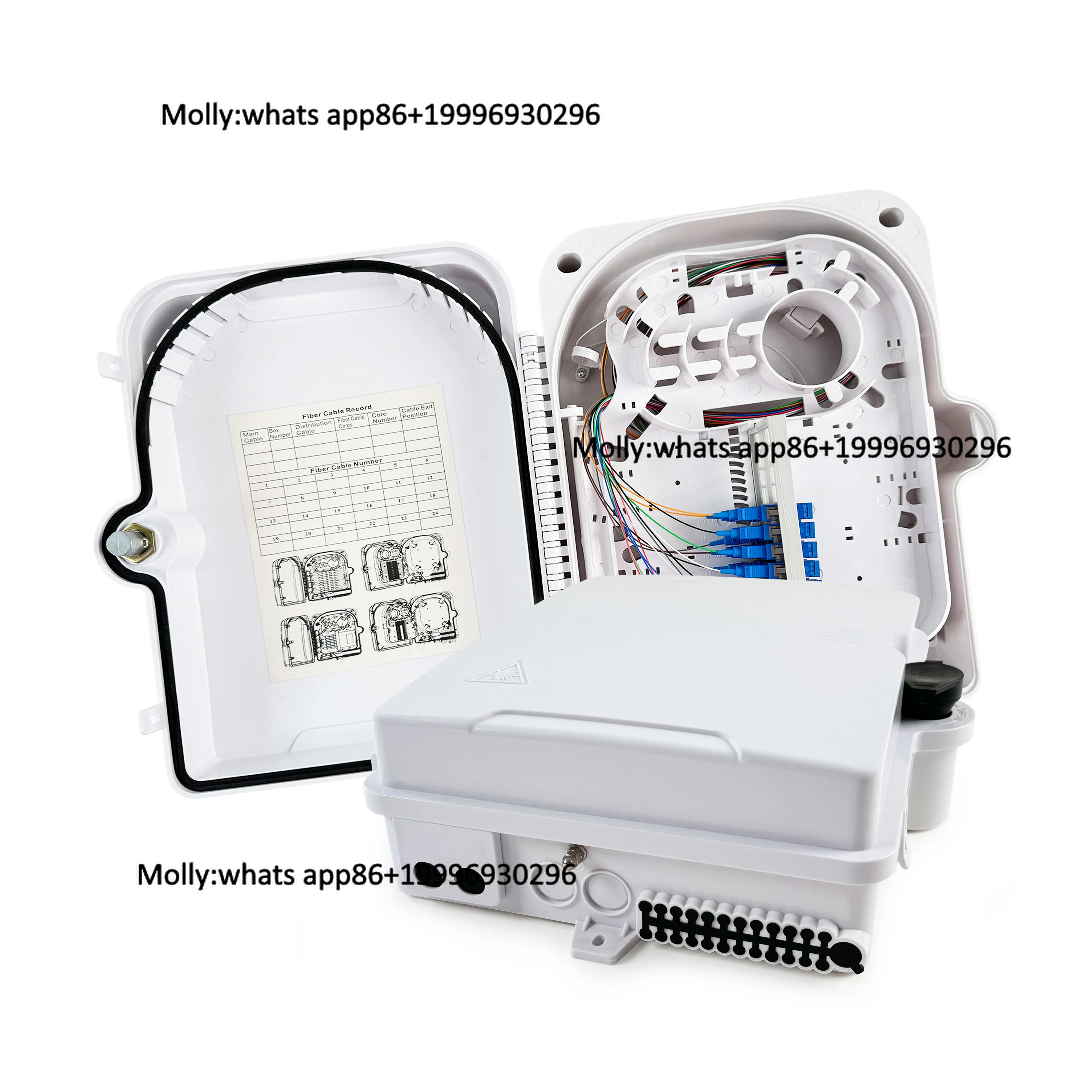 Factory Price CTO BOX 24 Cores Fiber Optic Junction Distribution IP 65 Terniamal Box with POE 4G 3G GSM Networks 12/24/32 Cores
Factory Price CTO BOX 24 Cores Fiber Optic Junction Distribution IP 65 Terniamal Box with POE 4G 3G GSM Networks 12/24/32 Cores