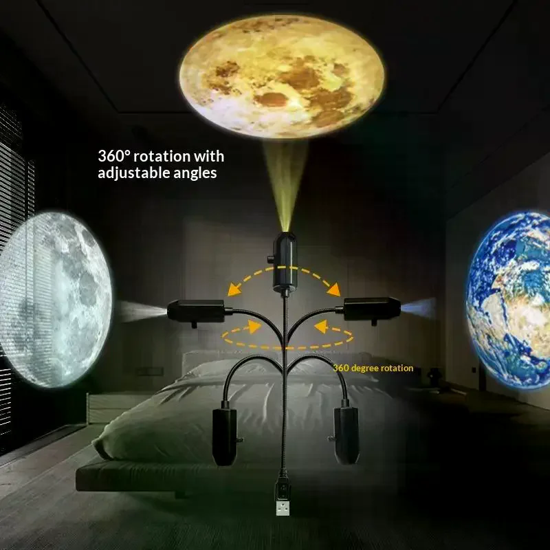 3/6/10 Planet Projection USB Projection Ceiling Atmosphere Night Light For Walls Ceilings Bedroom Living Room
3/6/10 Planet Projection USB Projection Ceiling Atmosphere Night Light For Walls Ceilings Bedroom Living Room