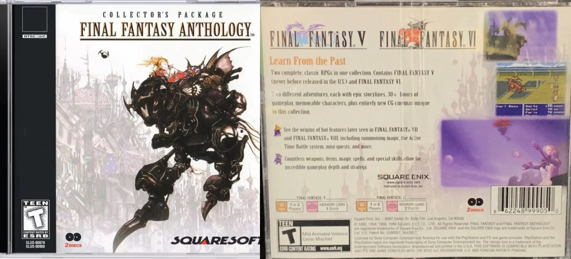 PS1 Final Fantasy Anthology Disc Copy Game Unlock Console Station1 Retro Optical Driver Video Game Parts
PS1 Final Fantasy Anthology Disc Copy Game Unlock Console Station1 Retro Optical Driver Video Game Parts