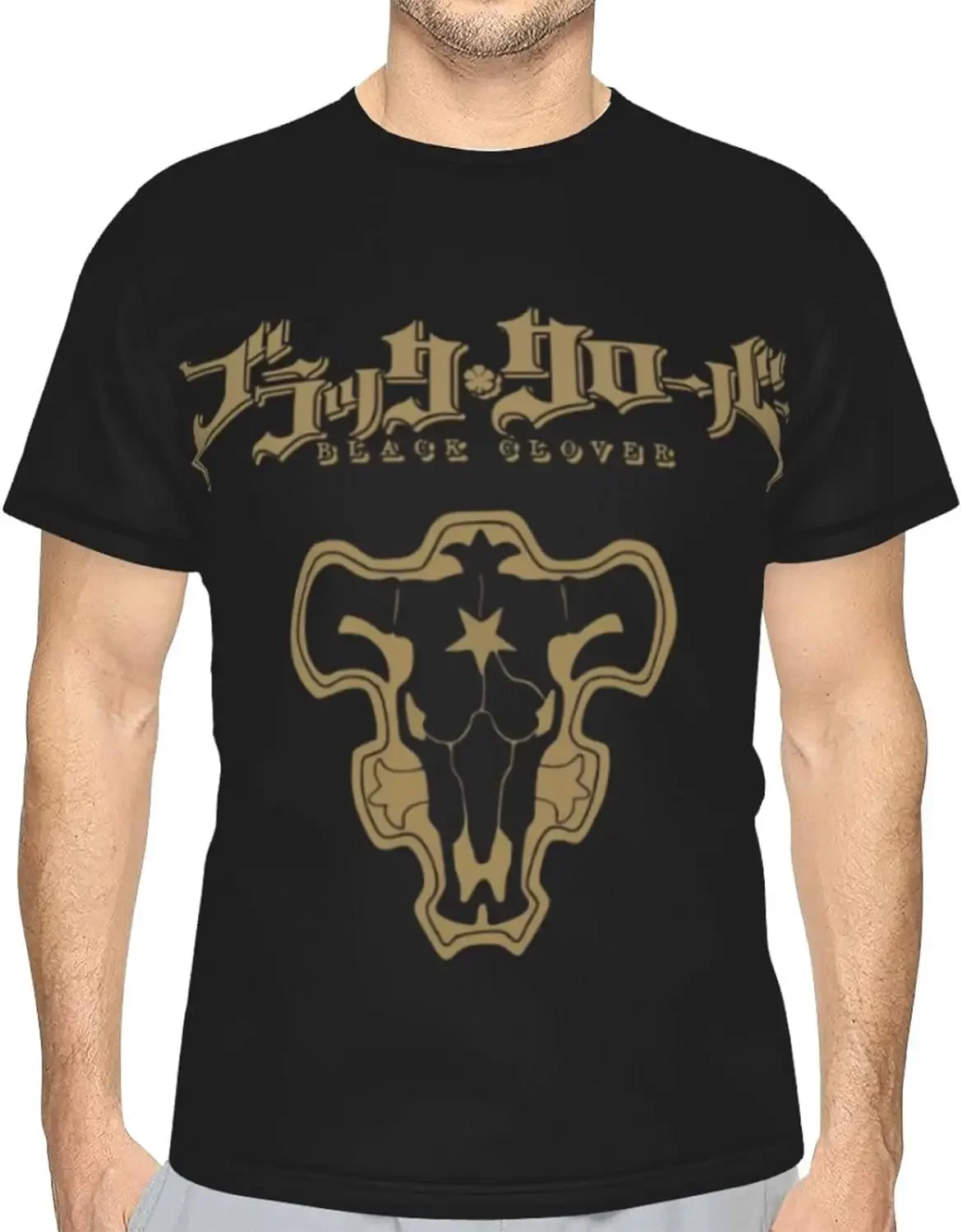 Black Anime Clover Shirt Men's Breathable Graphic Custom Short Sleeve Tshirt Fashion Crew Neck Tees Tops Black
Black Anime Clover Shirt Men's Breathable Graphic Custom Short Sleeve Tshirt Fashion Crew Neck Tees Tops Black
