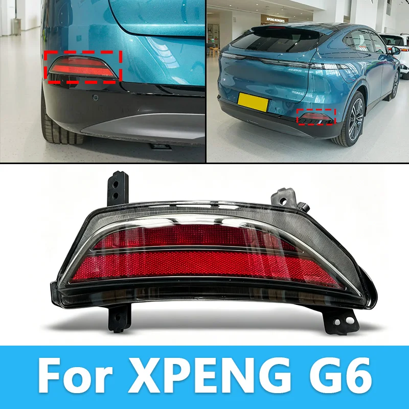 For XPeng G6 2023-2024 1pcs Reverse Lamp Foglamp Signal Light Rear Brake Light Reflector Rear Bumper Light
For XPeng G6 2023-2024 1pcs Reverse Lamp Foglamp Signal Light Rear Brake Light Reflector Rear Bumper Light