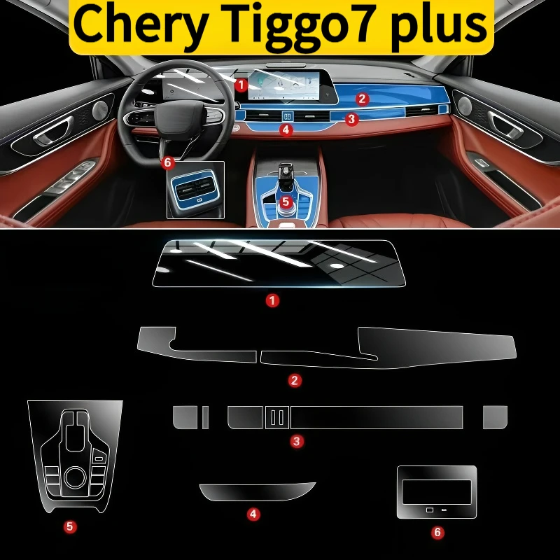 For Chery Tiggo7plus 23-25interior protection Dashboard Multimedia GPSNavigation Transparent Scratch-Resistant Film Modification
For Chery Tiggo7plus 23-25interior protection Dashboard Multimedia GPSNavigation Transparent Scratch-Resistant Film Modification