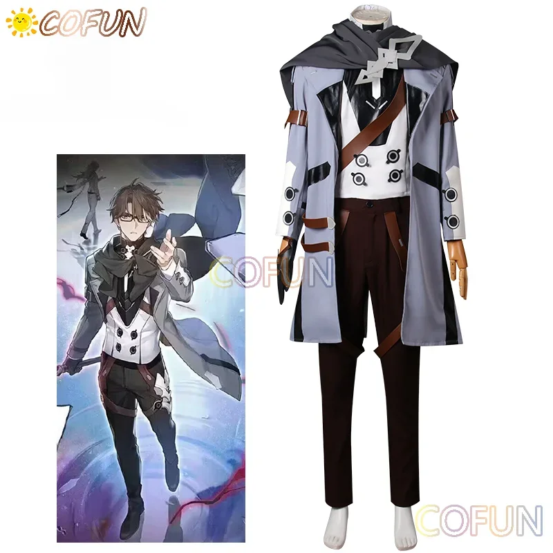 COFUN Game Honkai Star Rail Welt Cosplay Costume Uniform Men Outfits Halloween Carnival Party
COFUN Game Honkai Star Rail Welt Cosplay Costume Uniform Men Outfits Halloween Carnival Party