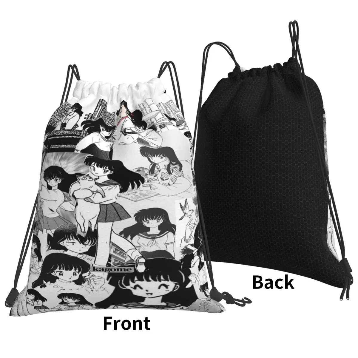 Inuyasha Higurashi Kagome Anime Backpacks Fashion Drawstring Bags Sundries Bag Book Bags for Man Woman Students
Inuyasha Higurashi Kagome Anime Backpacks Fashion Drawstring Bags Sundries Bag Book Bags for Man Woman Students