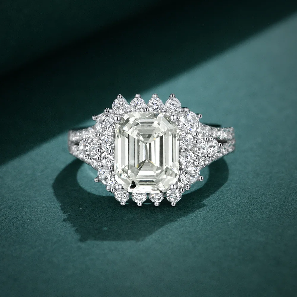 Новое серебро S925 8*10, прямоугольное женское кольцо Asche 4 карата белого цвета G, кольцо с бриллиантом, обручальное кольцо, свадебные украшения
Новое серебро S925 8*10, прямоугольное женское кольцо Asche 4 карата белого цвета G, кольцо с бриллиантом, обручальное кольцо, свадебные украшения