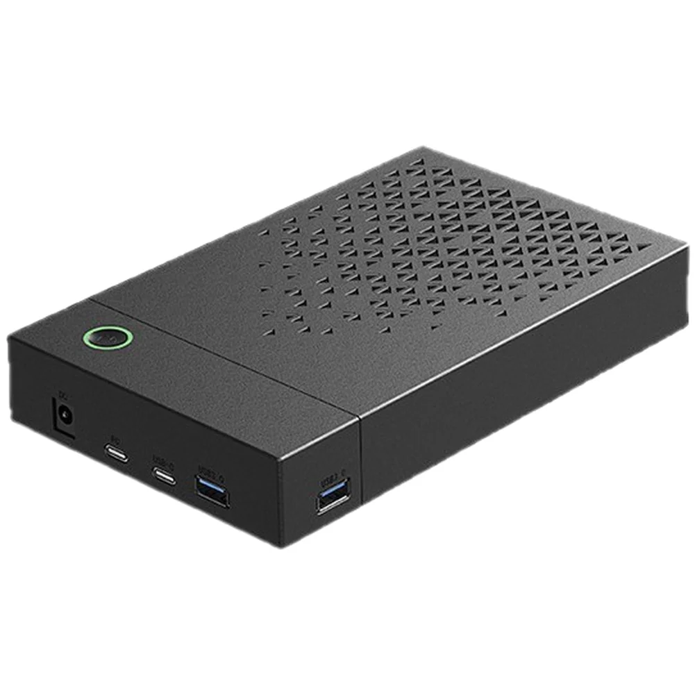 3 5 inch External Hard Drive Enclosure USB 3 0 for SATA SSD HDD Multiple Interfaces for Expanded Storage Solutions