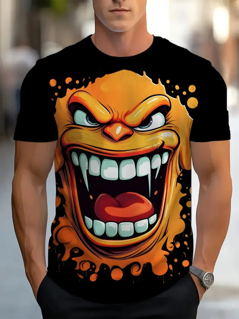 2025 New Fashion Funny Monkey Print T-shirt For Men Casual Short-sleeved Round Neck T-shirt Men'S Summer Outdoor Creative Tshirt
2025 New Fashion Funny Monkey Print T-shirt For Men Casual Short-sleeved Round Neck T-shirt Men'S Summer Outdoor Creative Tshirt