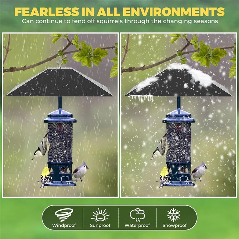ALIM-Metal Squirrel Baffle Hanging Squirrel Proof Baffle For Bird Feeder Weather-Resistant Squirrel Guard For Outdoor Hanging
ALIM-Metal Squirrel Baffle Hanging Squirrel Proof Baffle For Bird Feeder Weather-Resistant Squirrel Guard For Outdoor Hanging
