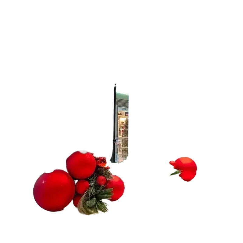 Giant Christmas wreath, installation mall hotel scenic clock in simulation wreath, holiday beauty ornament
Giant Christmas wreath, installation mall hotel scenic clock in simulation wreath, holiday beauty ornament