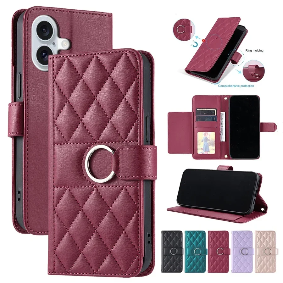 Luxury Grid Double Layer Card Slots Wallet Case for iPhone 16 Pro Max 15 Pro 14 13 12 11 13 Mini XR XS MAX Wristband Flip Case
Luxury Grid Double Layer Card Slots Wallet Case for iPhone 16 Pro Max 15 Pro 14 13 12 11 13 Mini XR XS MAX Wristband Flip Case