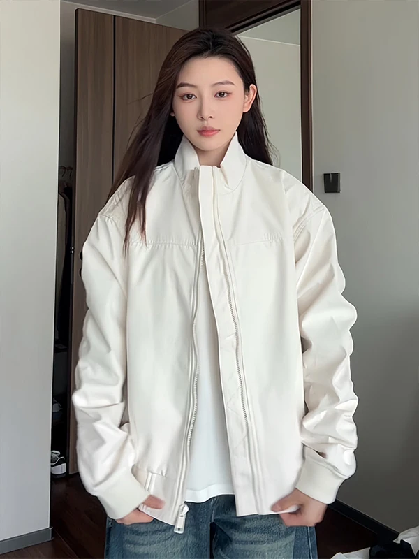 Американская куртка-бомбер для инструкторов по пилотированию, повседневная верхняя одежда Harlan, мужская и женская осенняя куртка с воротником-стойкой
Американская куртка-бомбер для инструкторов по пилотированию, повседневная верхняя одежда Harlan, мужская и женская осенняя куртка с воротником-стойкой