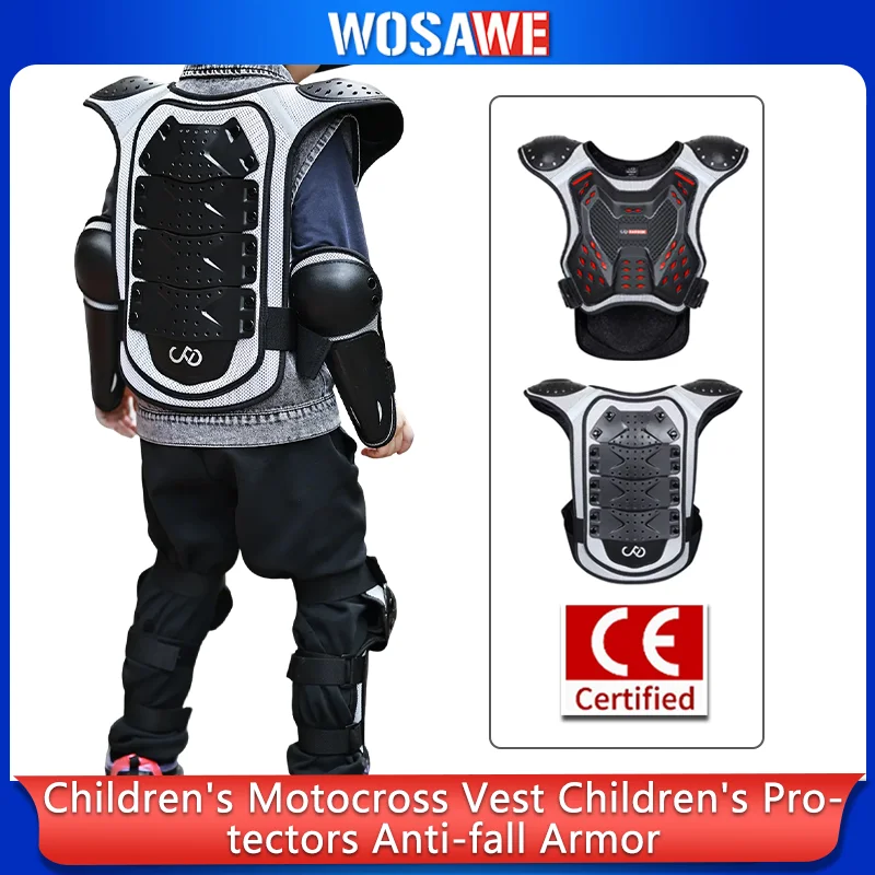 Kids Motocross waistcoat Motorcycle Chest Back shoulder Armor Child Protective gear Racing Drop resistant Body armour
Kids Motocross waistcoat Motorcycle Chest Back shoulder Armor Child Protective gear Racing Drop resistant Body armour