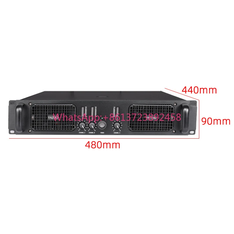 Factory Sale High Quality Class H 3 Channels Professional Audio Power Amplifier 800W 800W 1200W for Speaker System and Subwoofer
Factory Sale High Quality Class H 3 Channels Professional Audio Power Amplifier 800W 800W 1200W for Speaker System and Subwoofer