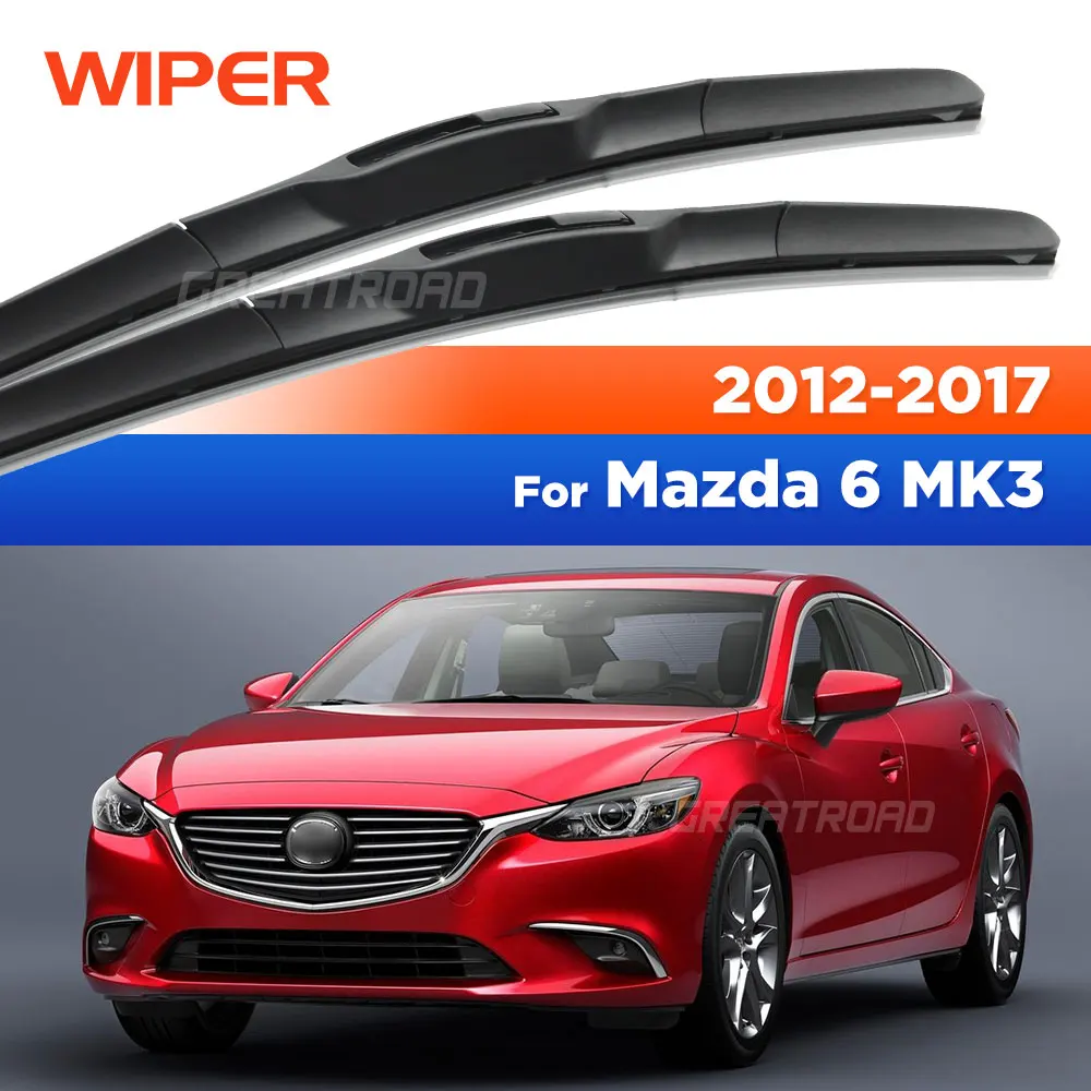 For Mazda 6 GJ1 GL MK3 2012-2017 2013 2014 2015 2016 Wiper Front Wiper Blades Windshield Windscreen Window Brush 24"+18"
For Mazda 6 GJ1 GL MK3 2012-2017 2013 2014 2015 2016 Wiper Front Wiper Blades Windshield Windscreen Window Brush 24"+18"
