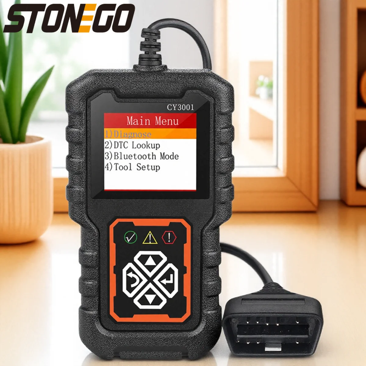STONEGO USB Powered Car Diagnostic Tool Engine Trouble Code Reader CAN Mode Data Streaming DTC Lookup I/M Readiness
STONEGO USB Powered Car Diagnostic Tool Engine Trouble Code Reader CAN Mode Data Streaming DTC Lookup I/M Readiness