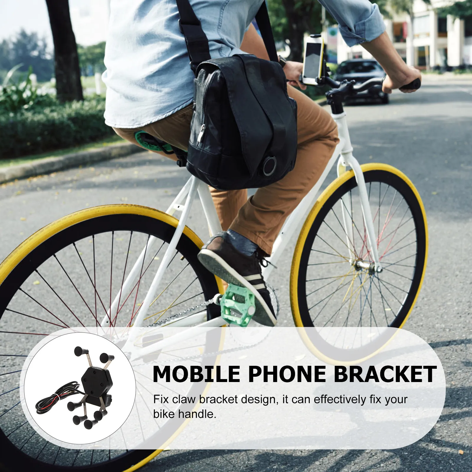 1Pcs Professional Anti-Theft Hand Grip Bracket for Motorbike Handlebar 6-Claw Smartphone Stand Heavy Duty Plastic Navigation
1Pcs Professional Anti-Theft Hand Grip Bracket for Motorbike Handlebar 6-Claw Smartphone Stand Heavy Duty Plastic Navigation