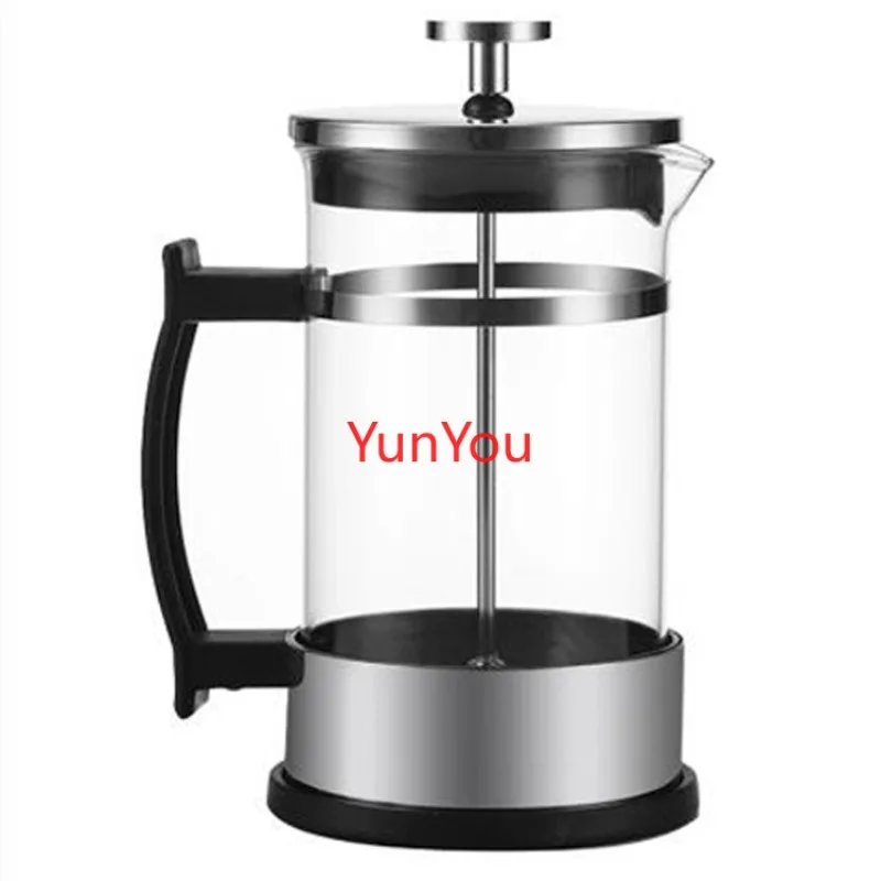 Double layer stainless steel 304 press pot, American style coffee pot, convenient household tea pot, tea brewing device
Double layer stainless steel 304 press pot, American style coffee pot, convenient household tea pot, tea brewing device