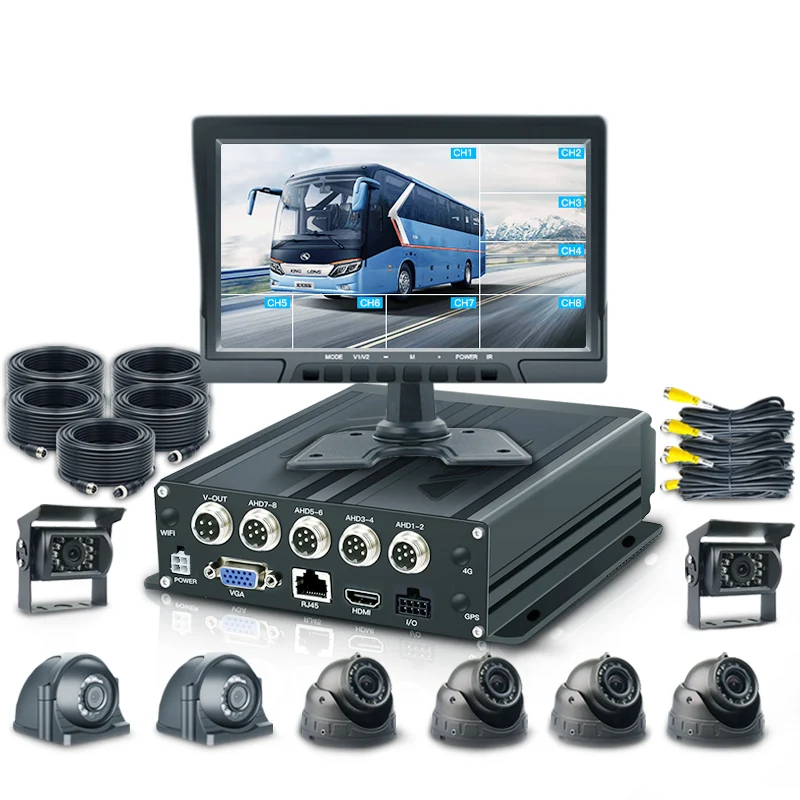 8Channel SD MDVR Local Storage Dual Card MDVR Solution 10 Inch VGA 1080p Waterproof Heavy-duty Car Black Box
8Channel SD MDVR Local Storage Dual Card MDVR Solution 10 Inch VGA 1080p Waterproof Heavy-duty Car Black Box