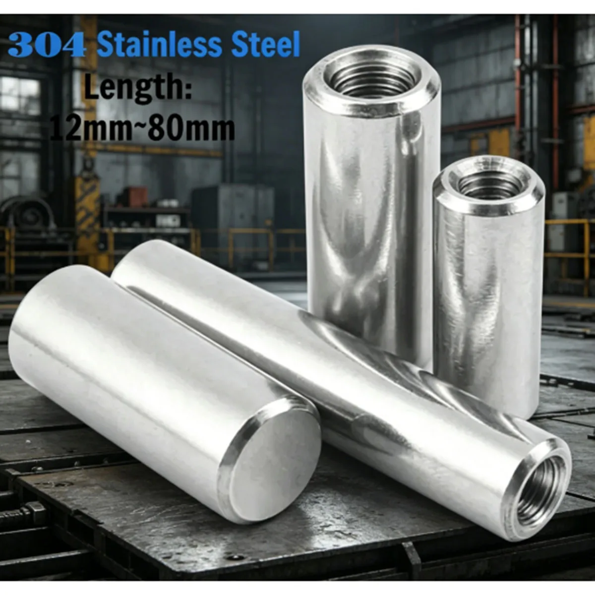 304 Stainless Steel Threaded Cylindrical Dowel Pin, Internal Thread Blind Locating Roll Pin
304 Stainless Steel Threaded Cylindrical Dowel Pin, Internal Thread Blind Locating Roll Pin