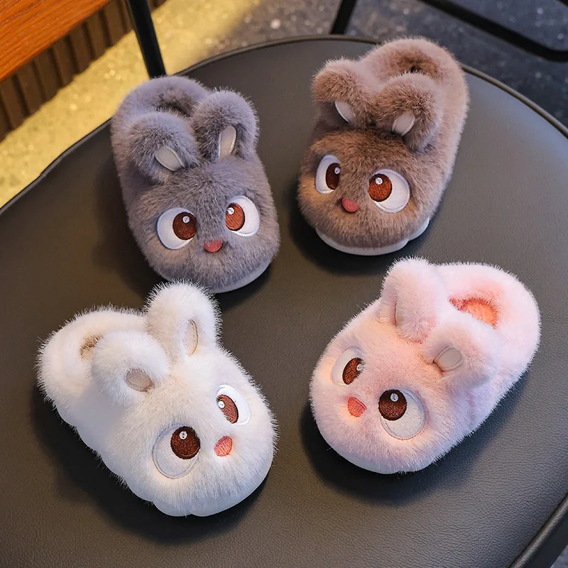 2026 New Cute Rabbit Children's Cartoon Winter Slippers Comfortable Warm House Shoes Boys Girls Indoor Home Fluffy Slippers
2026 New Cute Rabbit Children's Cartoon Winter Slippers Comfortable Warm House Shoes Boys Girls Indoor Home Fluffy Slippers