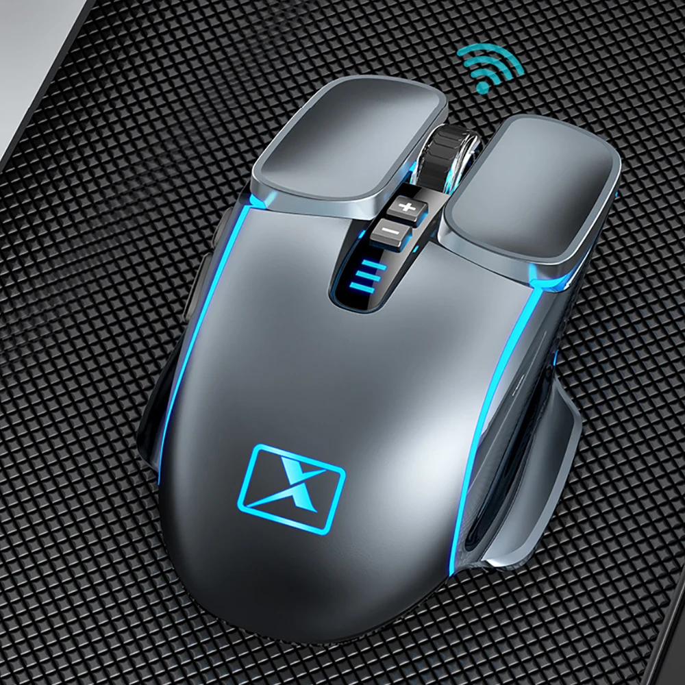 M215 Rechargeable Wireless Mouse 2.4Ghz Computer Gaming Mouse 2400DPI Professional Laptop Mechanical Mouse 6 Buttons
M215 Rechargeable Wireless Mouse 2.4Ghz Computer Gaming Mouse 2400DPI Professional Laptop Mechanical Mouse 6 Buttons