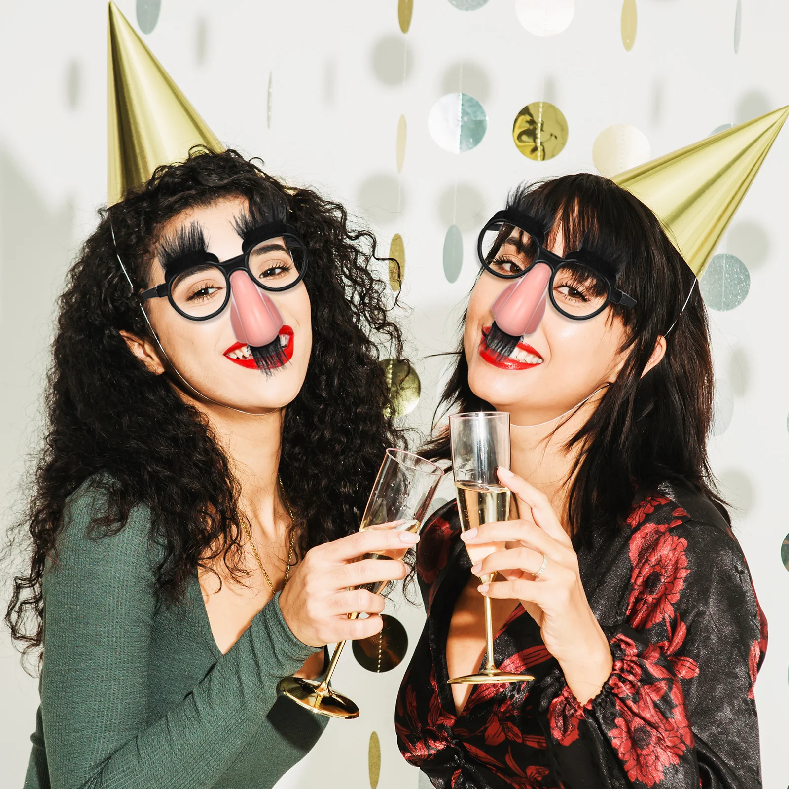 6 pcs Big Nose Funny Glasses Halloween Costume Party Decoration Cosplay Props Led Sunglasses Up For Carnival
6 pcs Big Nose Funny Glasses Halloween Costume Party Decoration Cosplay Props Led Sunglasses Up For Carnival