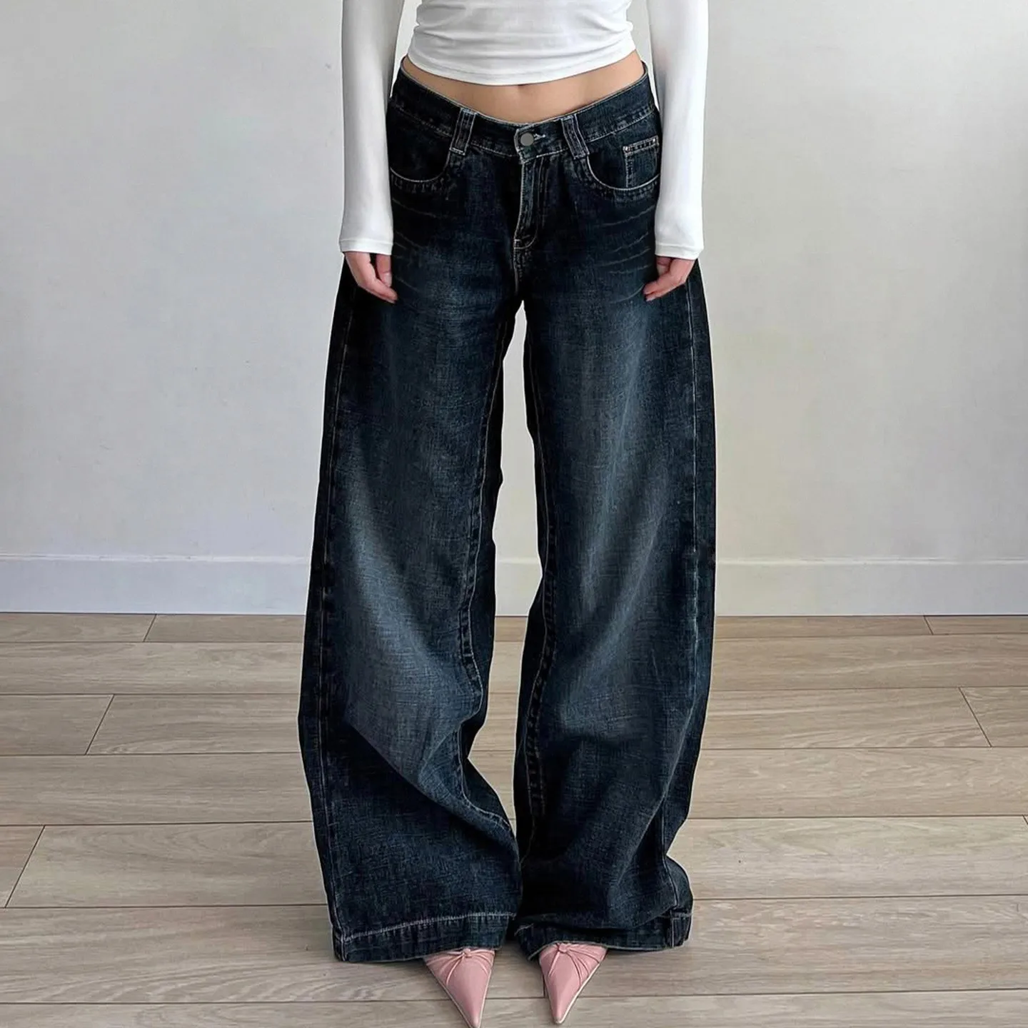 Y2k Baggy Jeans Women Flared Cotton Denim Pants High Waist Wide Leg Zipper Denim Jeans Oversized Fit Raw Hem Jeans Pants
Y2k Baggy Jeans Women Flared Cotton Denim Pants High Waist Wide Leg Zipper Denim Jeans Oversized Fit Raw Hem Jeans Pants