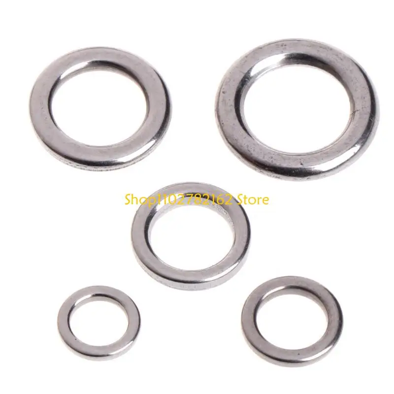 547B 50Pcs Fishing Stainless Steel Split Ring Lure Tackle Connector New
547B 50Pcs Fishing Stainless Steel Split Ring Lure Tackle Connector New