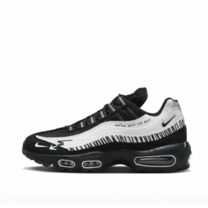 Nike Air Max 95 "Sketch" Urban Essentials унисекс — усиленный текстиль/кожа, полностью черная палитра и иллюстрированные вручную акценты
Nike Air Max 95 "Sketch" Urban Essentials унисекс — усиленный текстиль/кожа, полностью черная палитра и иллюстрированные вручную акценты