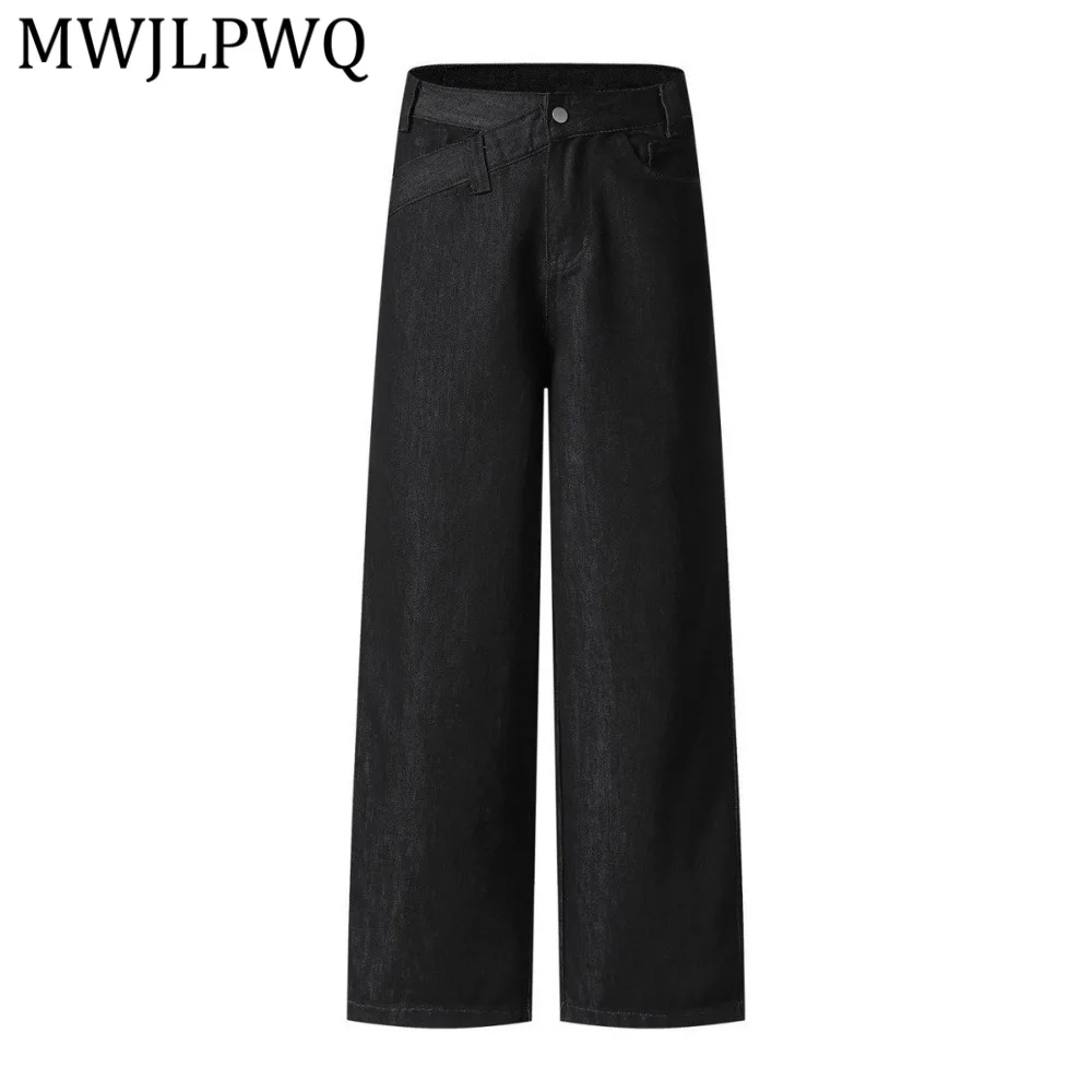 MWJLPWQ Vibe Denim Trousers For Men Trendy Street Style Unique Waist Design Loose Casual Solid Color Jeans Spring Autumn 14205
MWJLPWQ Vibe Denim Trousers For Men Trendy Street Style Unique Waist Design Loose Casual Solid Color Jeans Spring Autumn 14205
