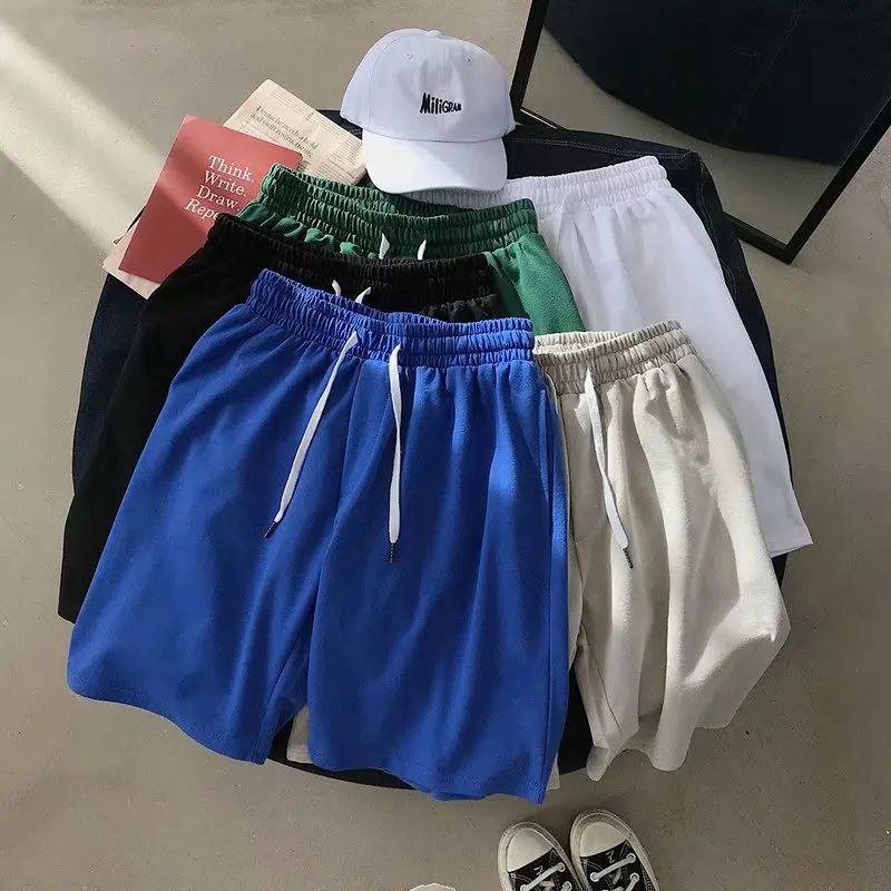 New Solid Color Shorts Men's Summer 5-Point Casual Pants Men's Middle Pants Casual Beach Shorts Sports Shorts Fashion Plus Size
New Solid Color Shorts Men's Summer 5-Point Casual Pants Men's Middle Pants Casual Beach Shorts Sports Shorts Fashion Plus Size